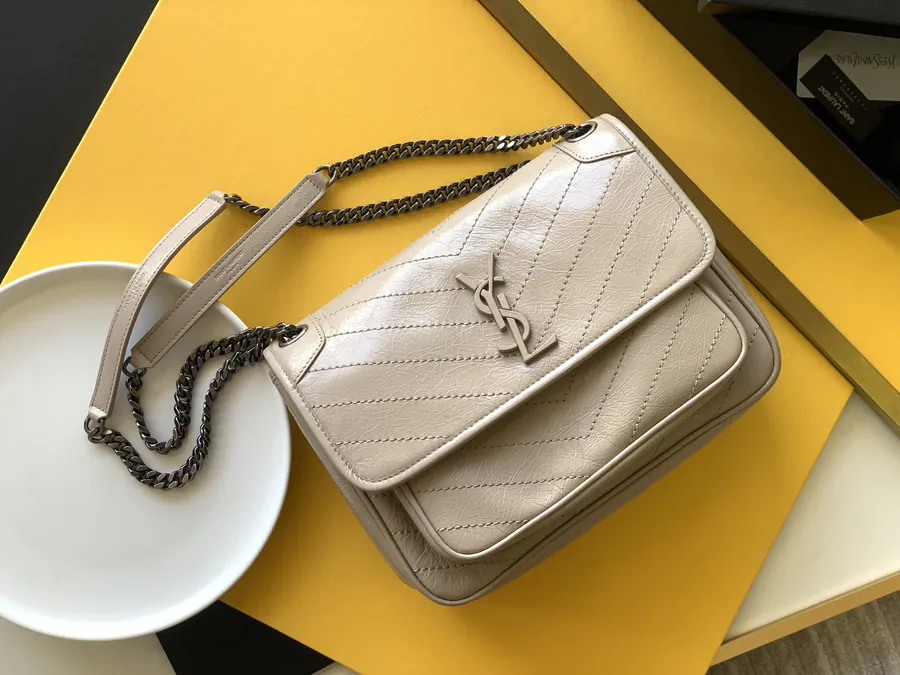 YSL Saint Laurent Premium Original Leather Handbag