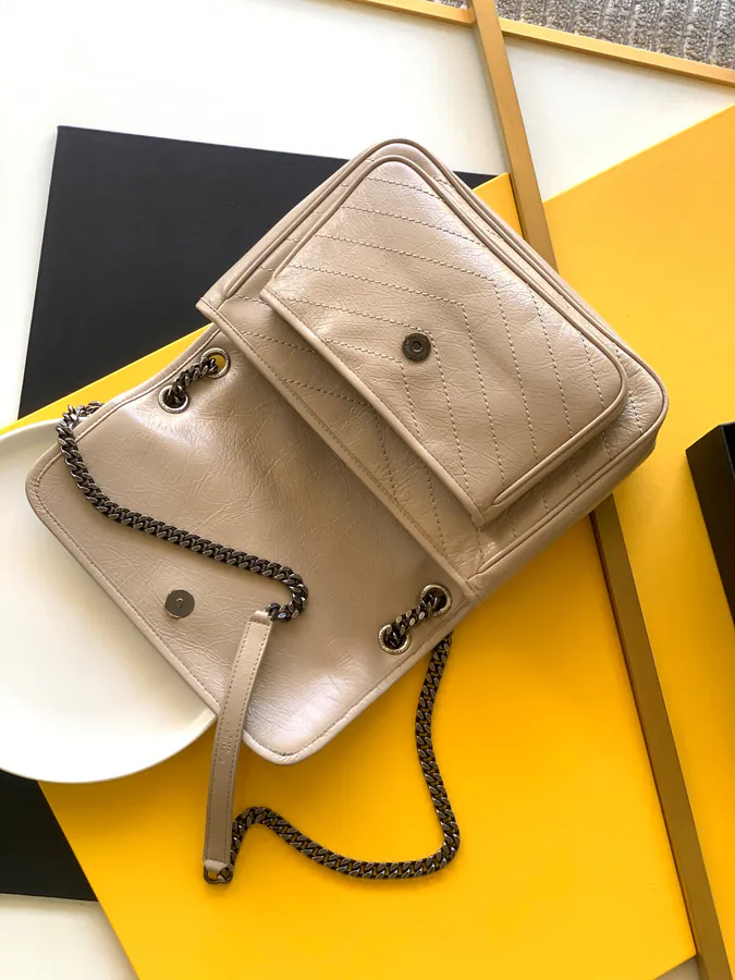 YSL Saint Laurent Premium Original Leather Handbag