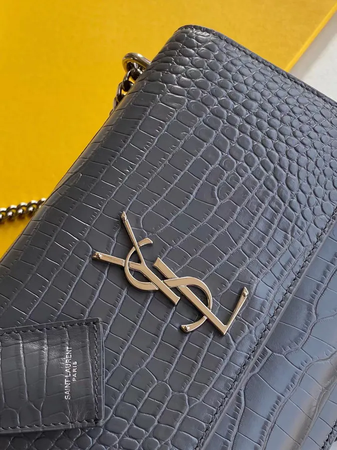 SAINT LAURENT Sunset Bag (Large) Premium Leather