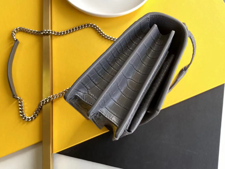 SAINT LAURENT Sunset Bag (Large) Premium Leather