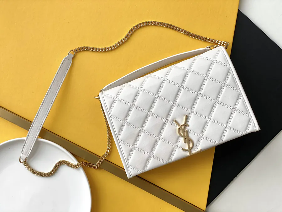 YSL Saint Laurent Premium Original Calfskin Chain Bag