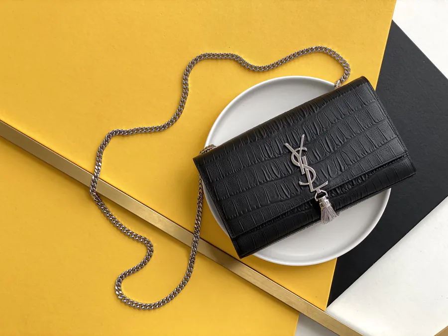 Kate Eel Embossed Bucket Bag Classic Style