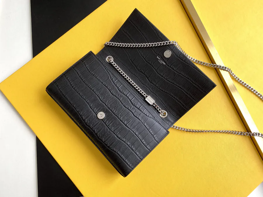 Kate Eel Embossed Bucket Bag Classic Style