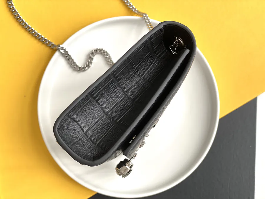 Kate Eel Embossed Bucket Bag Classic Style