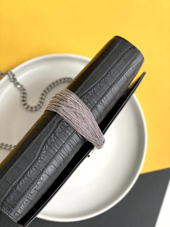 Kate Eel Embossed Bucket Bag Classic Style