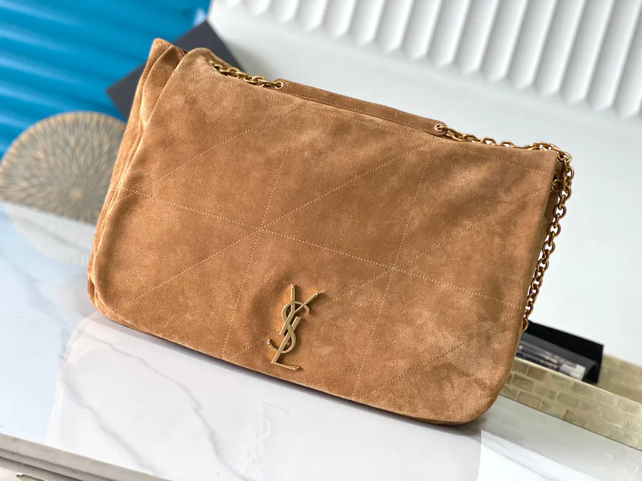 JAMIE Grained Leather Tote Bag