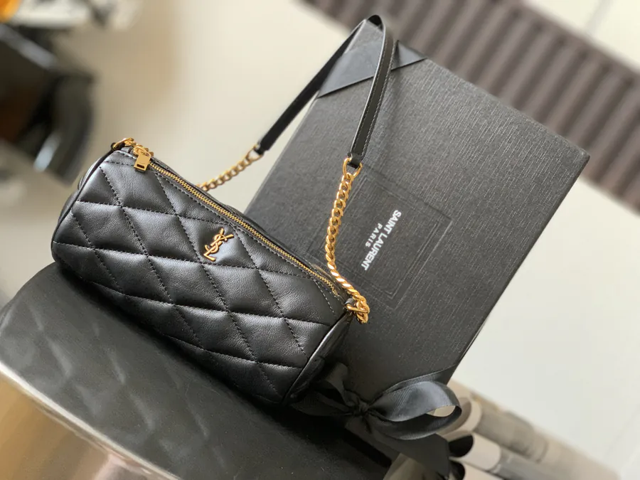 YSL Saint Laurent SADE Mini Round Tube Bag