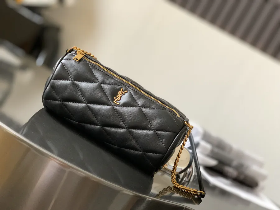 YSL Saint Laurent SADE Mini Round Tube Bag