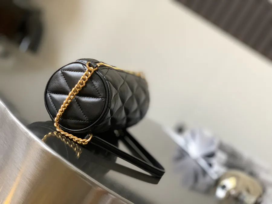 YSL Saint Laurent SADE Mini Round Tube Bag