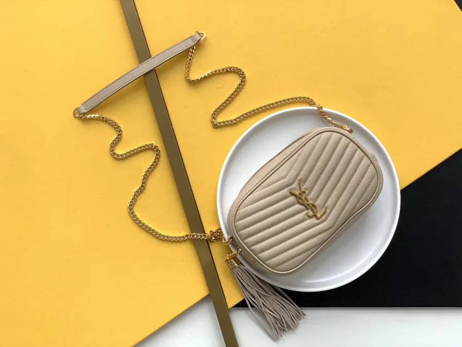 YSL Saint Laurent Premium Original Calfskin Mini Camera Bag