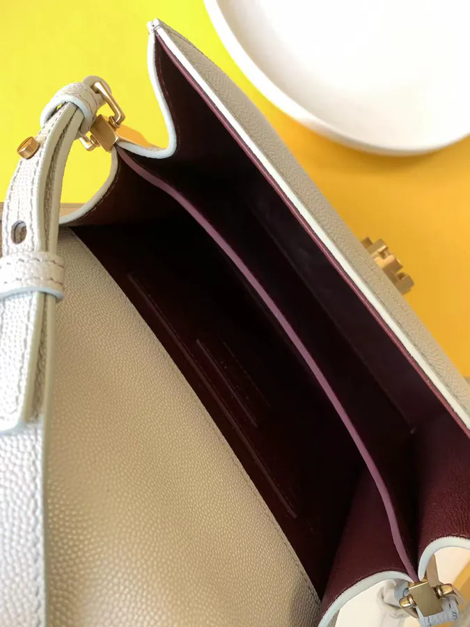 CASSANDRA Mini Tote with Rotating Metal Clasp