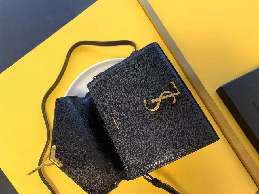 CASSANDRA Mini Handbag with Rotating Metal Clasp