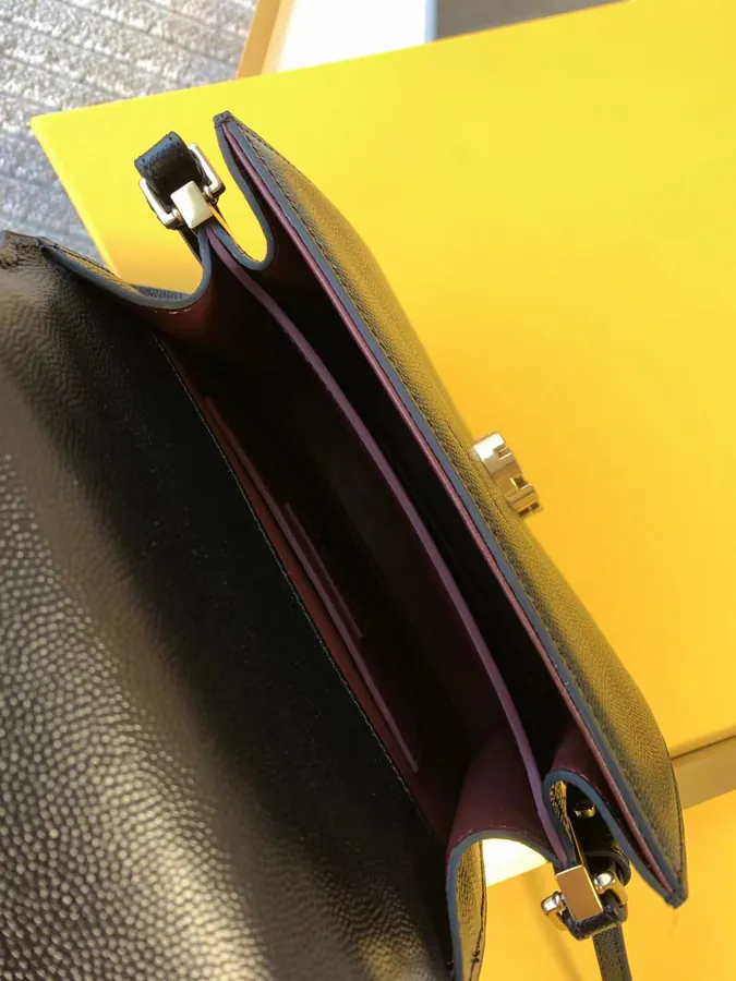 CASSANDRA Mini Handbag with Rotating Metal Clasp