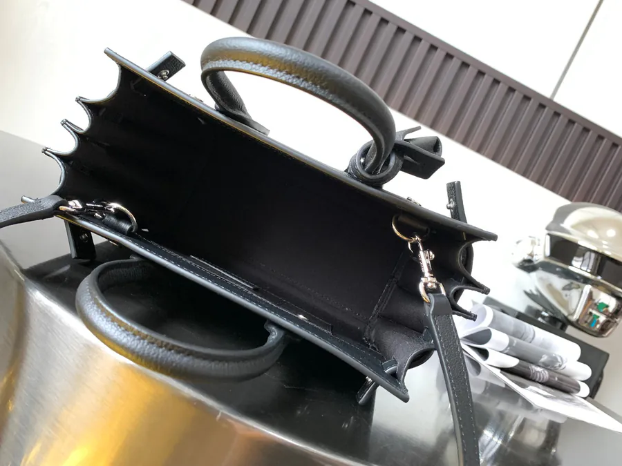 Y Brand Mini Bucket Bag with Grained Goatskin