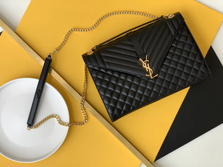 YSL Saint Laurent Envelope Bag Large