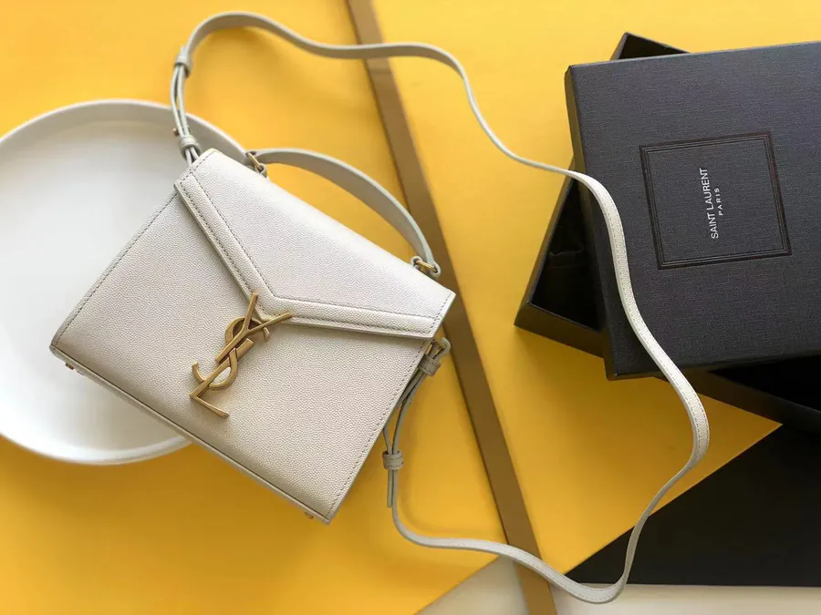YSL Cassandra Mini Handbag Rotating Metal Clasp Design