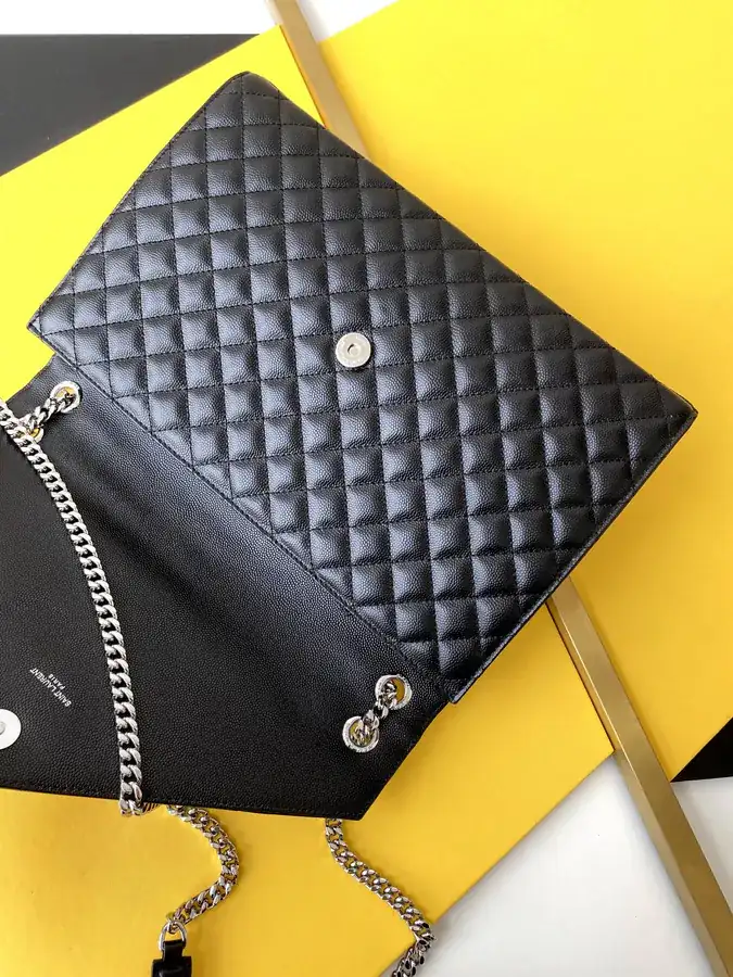 YSL Saint Laurent Envelope Bag Large, 2019 New Model