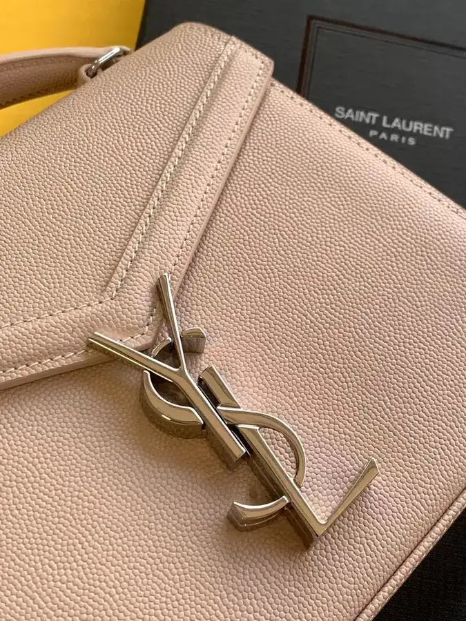CASSANDRA Mini Handbag Rotating Metal Clasp, Elegant Design