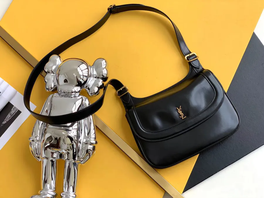 YSL CHARLIE Medium Satchel Crossbody Bag