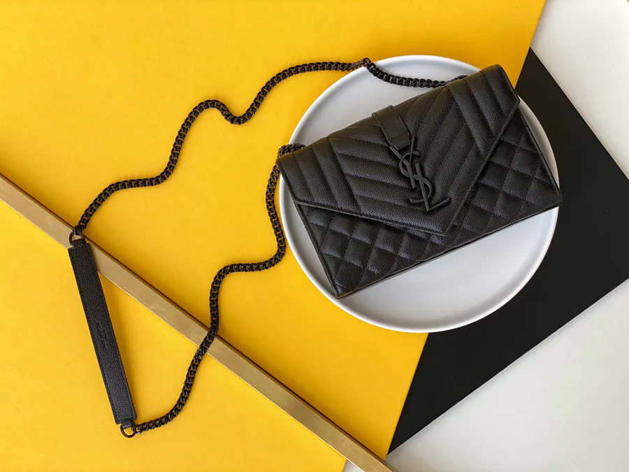 YSL Envelope Bag Premium Genuine Leather Small