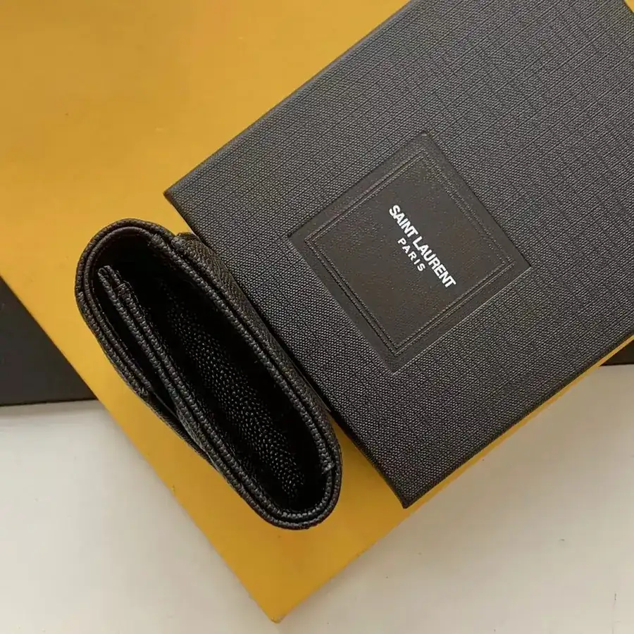 YSL Saint Laurent Premium Wallet Classic Card Holder