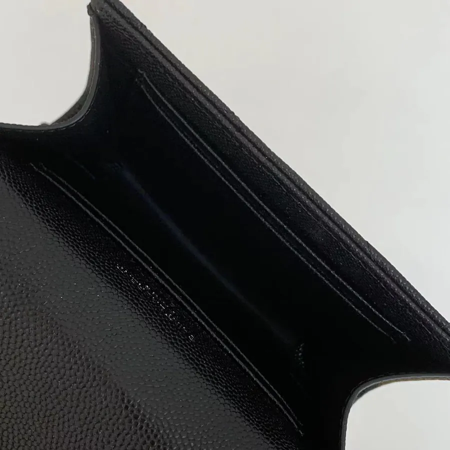 YSL Saint Laurent Premium Wallet Classic Card Holder