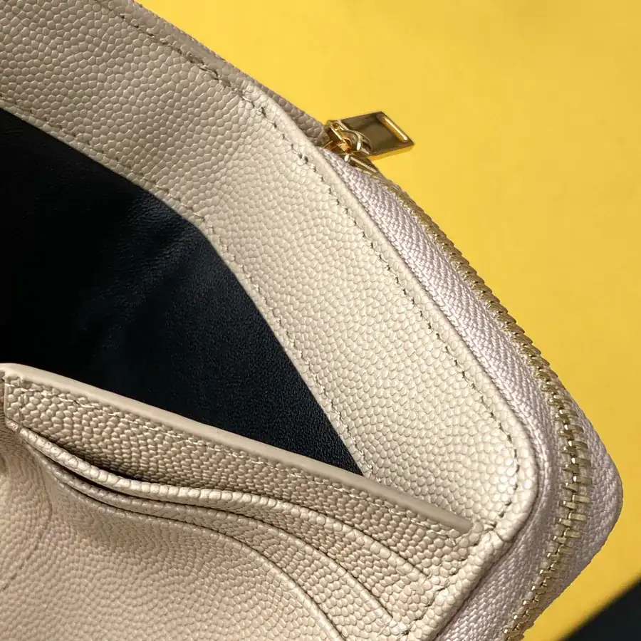 YSL Saint Laurent Premium Wallet Compact Coin Pouch