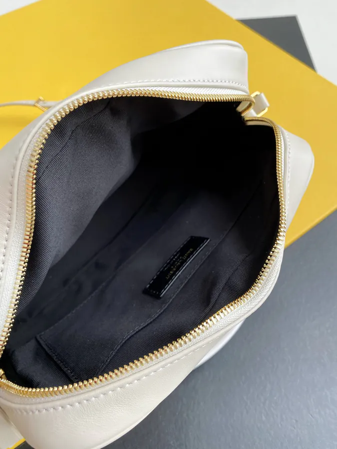 Classic Saint Laurent YSL Premium Leather Camera Bag