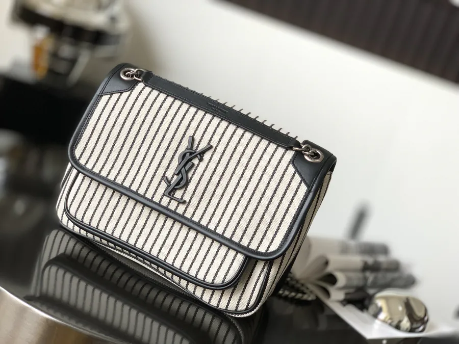 YSL Saint Laurent Premium Original Yin Yang Stripe Series