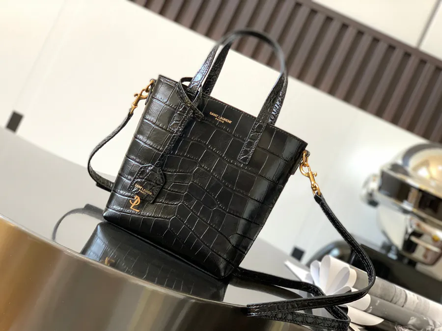 YSL Saint Laurent Mini Tote Shopping Bag
