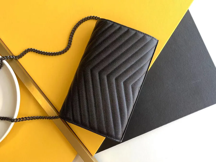 YSL Saint Laurent Premium Original Leather Wallet