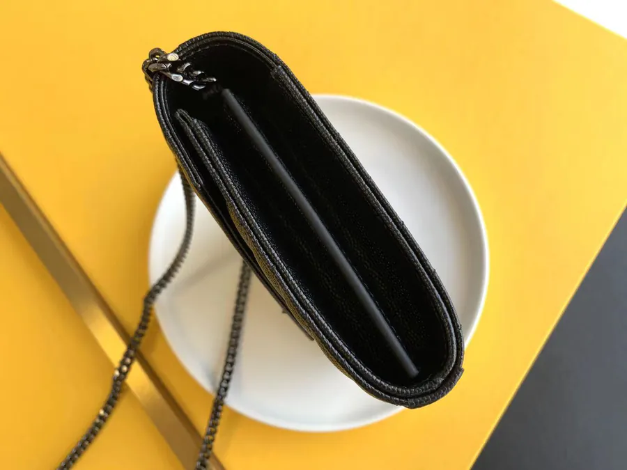 YSL Saint Laurent Premium Original Leather Wallet