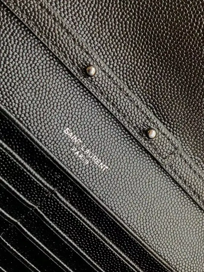 YSL Saint Laurent Premium Original Leather Wallet