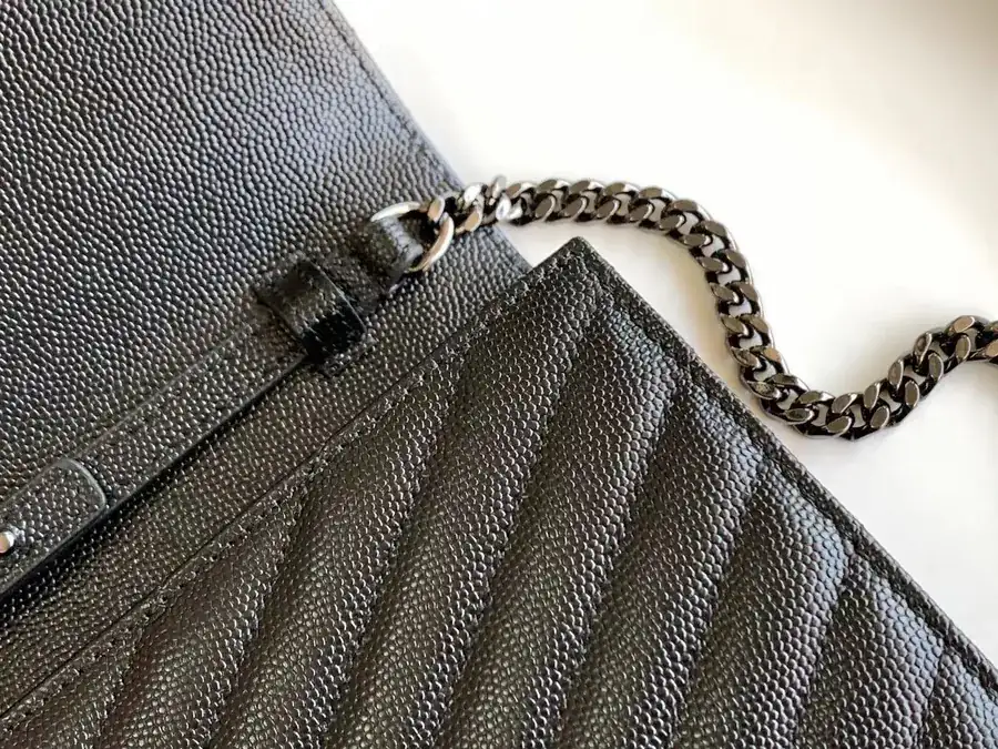 YSL Saint Laurent Premium Original Leather Wallet