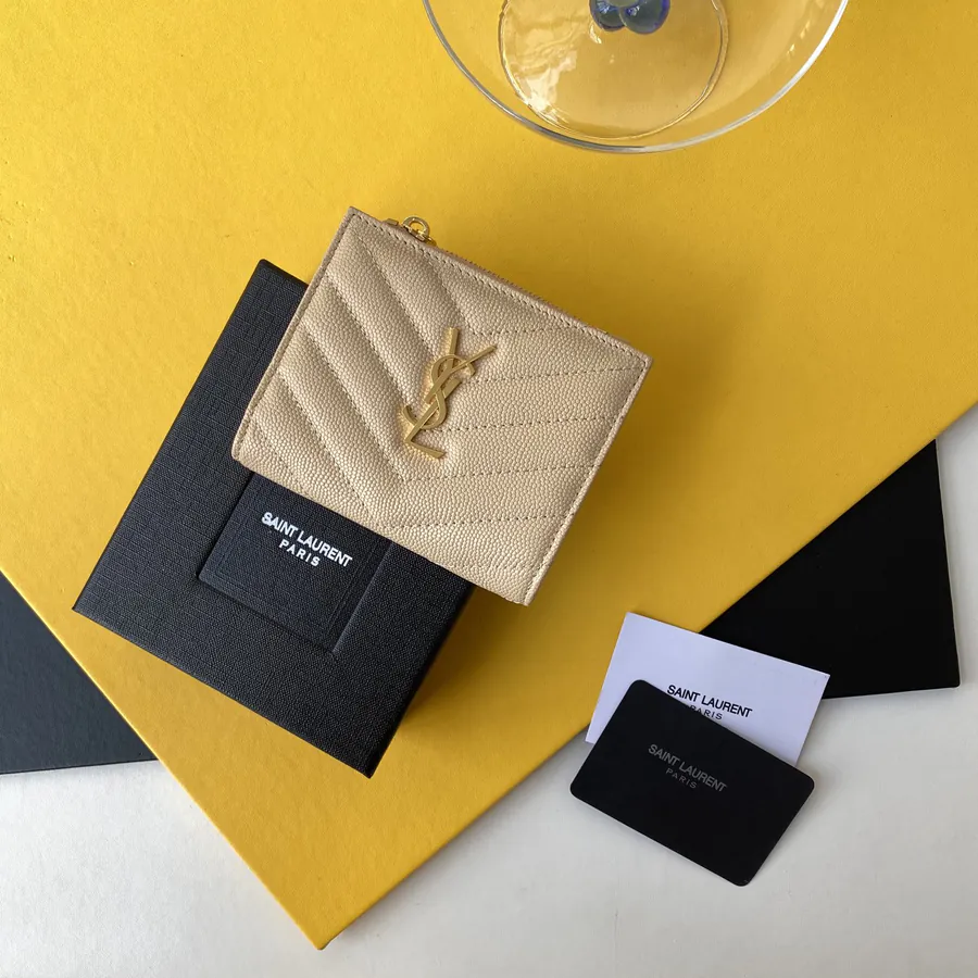 YSL Saint Laurent Zero Wallet Card Case