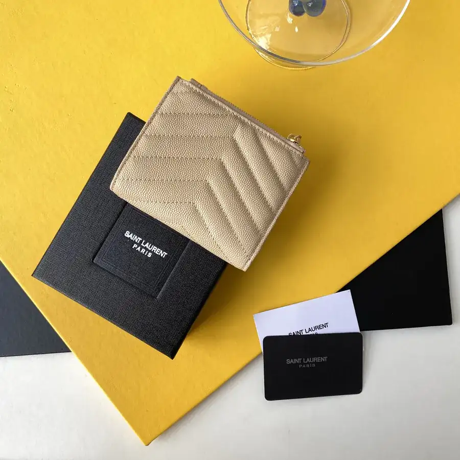 YSL Saint Laurent Zero Wallet Card Case