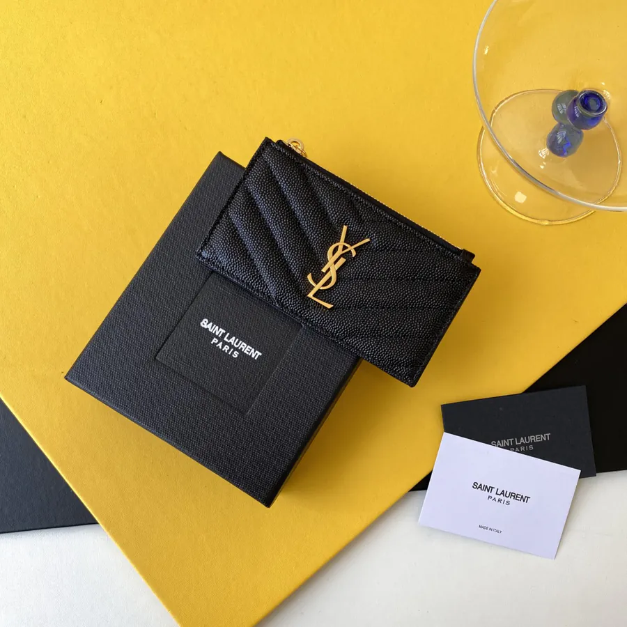 YSL Saint Laurent Zero Wallet Card Holder