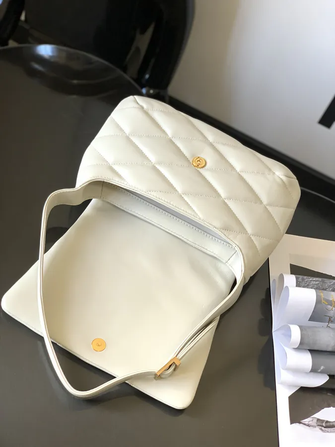 YSL Saint Laurent Premium Original Calfskin腋下包