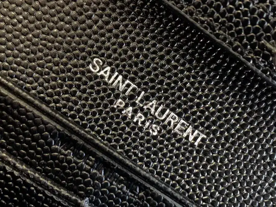 YSL Saint Laurent Premium Original Leather Wallet
