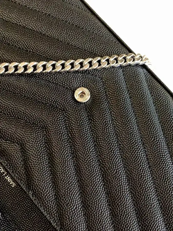 YSL Saint Laurent Premium Original Leather Wallet