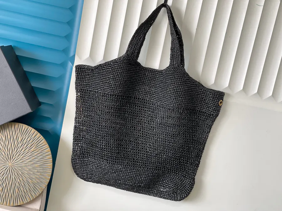 YSL ICARE Rafia Bag