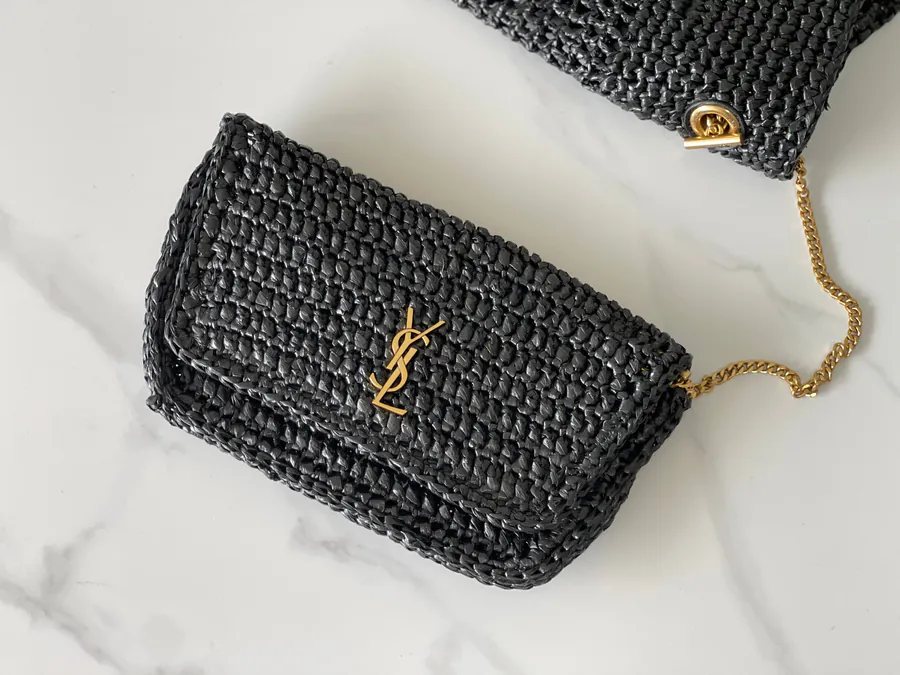YSL ICARE Rafia Bag