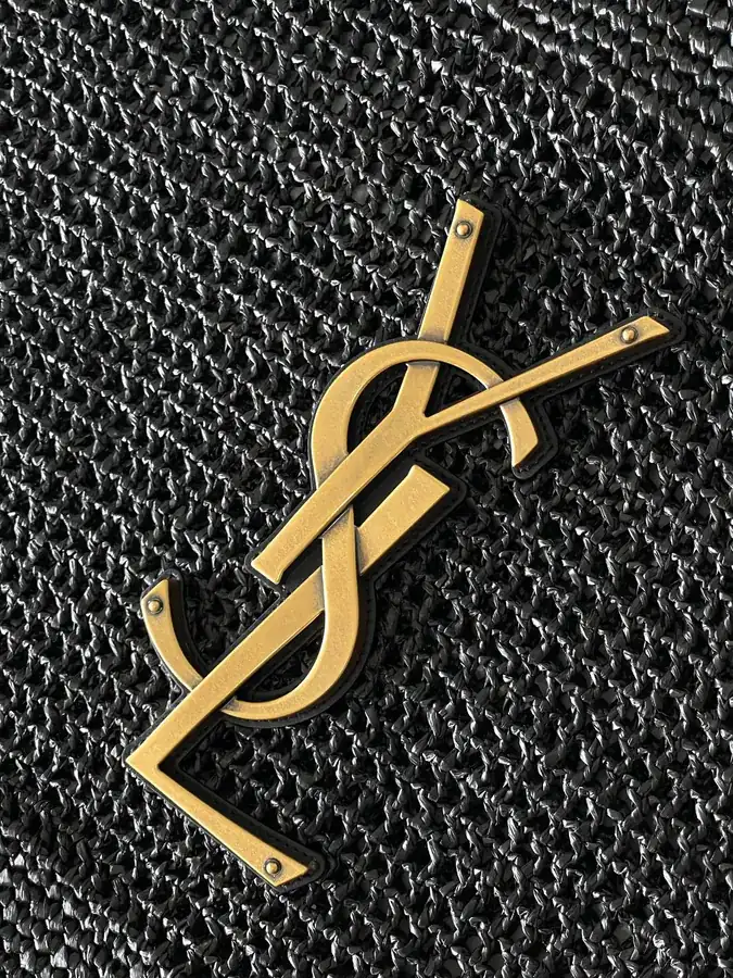YSL ICARE Rafia Bag