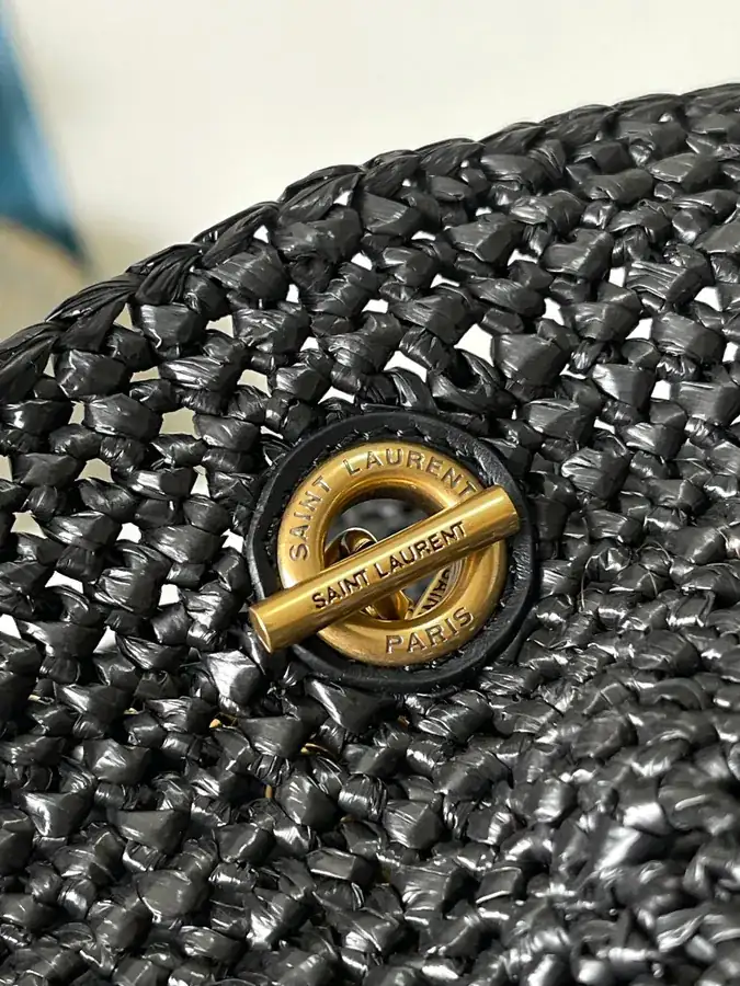 YSL ICARE Rafia Bag