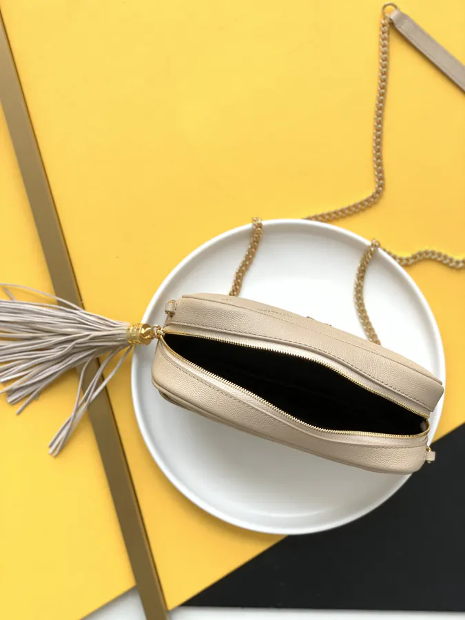 YSL Saint Laurent Premium Original Calfskin Mini Camera Bag