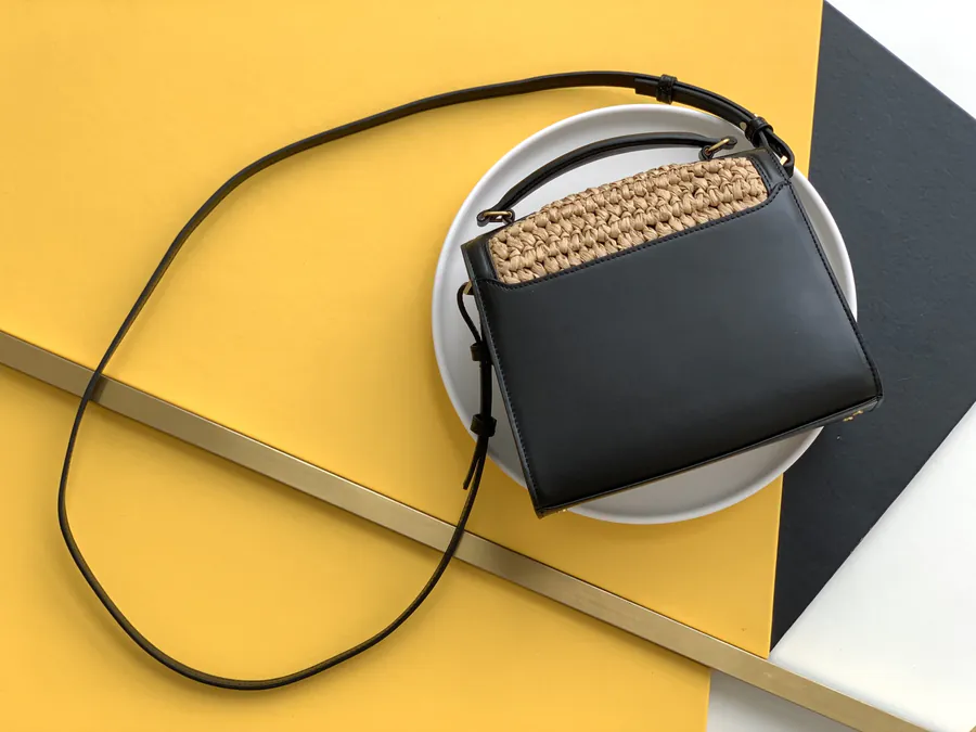 YSL Cassandra Premium Original Calfskin Basket Weave