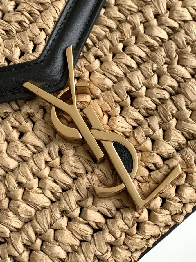 YSL Cassandra Premium Original Calfskin Basket Weave