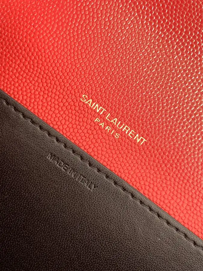 YSL Saint Laurent Premium Original Leather Mini Envelope Bag