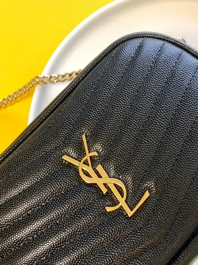 YSL Saint Laurent Premium Original Calfskin Mini Camera Bag
