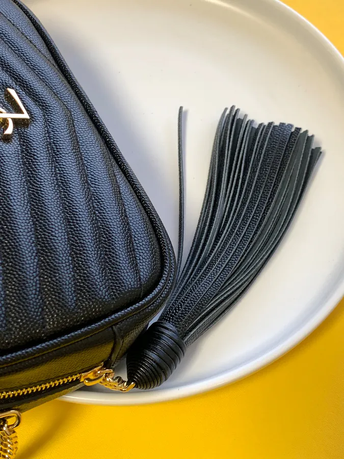 YSL Saint Laurent Premium Original Calfskin Mini Camera Bag